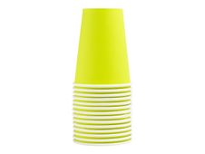 Pronappe - Kop - Grootte 7 cm diameter - 200 ml - wegwerpbord - kiwigroen (pak van 15)