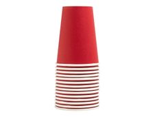 Pronappe - Kop - Grootte 7 cm diameter - 200 ml - wegwerpbord - rood (pak van 15)