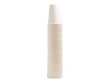 Pronappe - Kop - Grootte 7 cm diameter - 200 ml - wegwerpbord - wit (pak van 50)