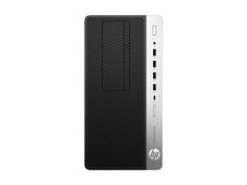 HP ProDesk 600 G4 - Unité centrale reconditionné Grade B - RAM 8 Go - SSD 256 Go - Win 11 - noir et argent