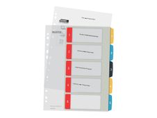 Leitz Cosy 1-5 Printable Index - indexkaarten - 1 vel(len)