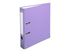 Exacompta - classeur à levier - pour A4 - capacité : 460 feuilles - lilas