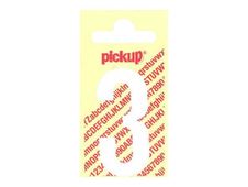 PICKUP LETTERING MONO Nobel - Zelfklevend etiket - voorgedrukt: 3 - mat wit