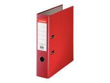 Esselte - classeur à levier - pour A4 - capacité : 500 feuilles - rouge