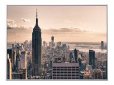 Cadre de décoration plexi/alu - 61 x 81 cm - New York