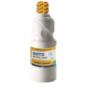 GIOTTO SCHOOL - Verf - tempera - wit - extra dun - 500 ml
