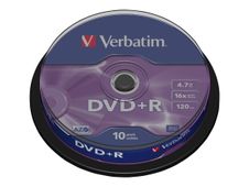 Verbatim DataLifePlus - 10 x DVD+R - 4.7 GB 16x