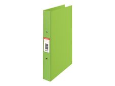 Esselte Standard - classeur à anneaux - pour A4 - capacité : 190 feuilles - vert