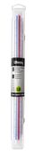 JPC - Lineaal met driehoek - architect - 30 cm - wit - synthetische vezels