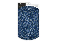 Clairefontaine - Pochette cadeau - 30 x 10 x 40 cm - arabesques bleu