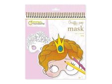 Avenue Mandarine Graffy Pop - Set onafgewerkte maskers - 250 g/m² - 24 vellen - papier