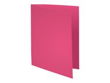 Exacompta Nature Future Bahia 220 - map met vierkante uitsparing - A4 - voor 200 vellen - Fuchsia (pak van 100)