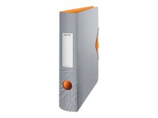 Leitz 180° Active Urban Chic - rugmap - voor A4 -capaciteit: 350 vellen - donkergrijs