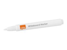 Nobo - Marqueur - non permanent - blanc - fin (pack de 6)