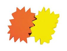 Apli - Craft shape - 12 x 16 cm - assorti - karton (pak van 50)