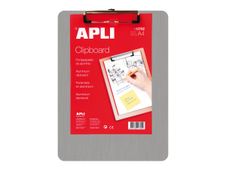 APLI - klembord - voor A4 - zilver
