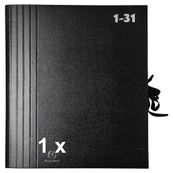 Exacompta - Trieur accordéon numérique 32 positions - noir