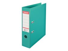 Esselte No.1 - Classeur à levier - Dos 75 mm - A4 - pour 500 feuilles - turquoise