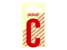 PICKUP LETTERING MONO Nobel - Zelfklevend etiket - voorgedrukt: C - glanzend rood