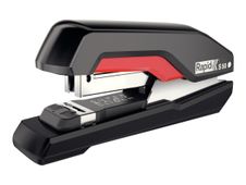 Rapid - Agrafeuse Supreme S50 noir/rouge - capacité de 50 feuilles - agrafes 24/6-8+ ou 26/6-8+
