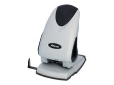 Rexel P265 - perforateur - 65 feuilles - 2 trous - métal - noir / argent