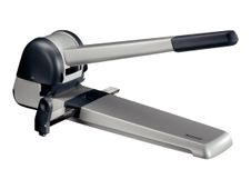 Leitz perforator - 250 vellen - 2 gaten - gegoten aluminium - zilver