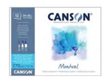 Canson Montval - Bloc - reliure à spirale - A3 (297 x 420 mm) - 12 feuilles