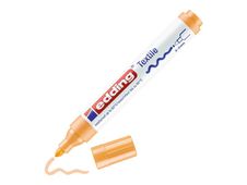 edding 4500 - Marker - permanent - voor textiel - lichtoranje - pigmentinkt op waterbasis - 2-3 mm