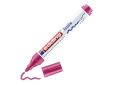 edding 4500 - Marker - permanent - voor textiel - karmozijn - pigmentinkt op waterbasis - 2-3 mm