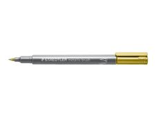 STAEDTLER 8321 - Feutre pinceau à pointe souple - or - 1-6 mm