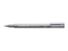 STAEDTLER 8321 - Feutre pinceau à pointe souple - argent - 1-6 mm