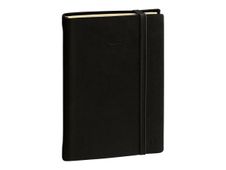 Agenda Daily 21 Prestige Silk - 1 jour par page - 2023 - 13 x 21 cm - Noir - Quo Vadis