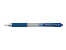 Pilot Super Grip - Balpen - blauw - inkt op oliebasis - 1 mm - gemiddeld - terugtrekbaar