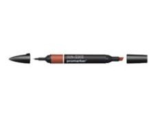 ProMarker - Marqueur double pointe - marron cèdre