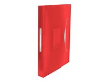Esselte Vivida - valisette - pour A4 - capacité : 300 feuilles - à onglets - rouge vif