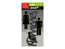 PICKUP 3D PRO - Teken - men - voor bevestiging op oppervlak - zelfklevend - acryl