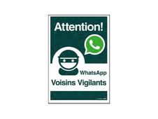 PICKUP - Teken - vigilant neighbors - rechthoekig - 230 x 330 mm - polystyreen