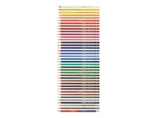STABILO Original - kleurpotlood - ultramarijn, bladgroen, pruisisch blauw, cyaan blauw, neutraal zwart, vermiljoen rode toon, karmijnrood diep, Engels rood diep, titaanwit, neutraal geel, indiaans geel, bister (pak van 12)