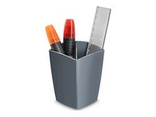 Mineral by CEP - Pot à crayons - gris orage