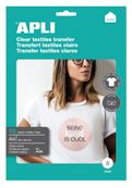 APLI PAPER Transfer paper - Wit - A4 (210 x 297 mm) 10 vel(len) strijktransfers