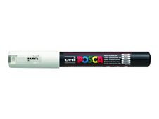 Uni POSCA PC-1M - Marker - permanent - wit - pigmentinkt op waterbasis - 1 mm - extra fijn