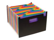 Viquel Rainbow Class SEATCASE - Uitbreidende map - 25 compartimenten - 24 onderdelen - 325 x 230 mm - met tabbladen