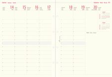 Editions Oberthur - vulling voor organizer