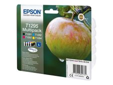 Epson T1295 Multipack - 4 - maat L - zwart, geel, cyaan, magenta - origineel - inktcartridge