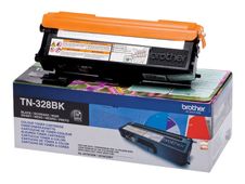 Brother TN-328BK - zwart - origineel - tonercartridge