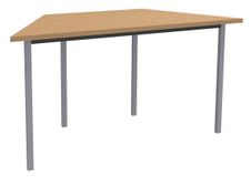 Burocean - Tafel - trapezoïde - beuken