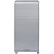 Simmob ORGA 140 Secretary Desk - Opslageenheid - mobiel - 2 lades - 5 planken - met melamine gecoate spaanplaat, vezelplaat met gemiddelde dichtheid - alu