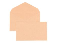 GPV Elections - Enveloppe - 90 x 140 mm - puntig - open zijkant - voorzien van kleefmiddel - ivoor - pak van 500