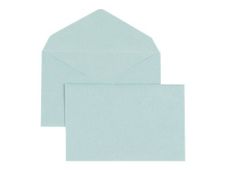 GPV Elections - Enveloppe - 90 x 140 mm - puntig - open zijkant - voorzien van kleefmiddel - blauw - pak van 100
