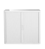 Paperflow easyOffice - Keukenkast - 2 planken - 2 deuren - metaal, polypropyleen, high-impact tinted polysterene - wit